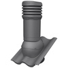 Insulated roof vent FLUXAR Ø125mm for ceramic and concrete tiles